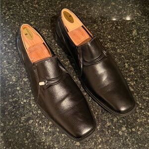 Men’s Black Leather Dress Shoes